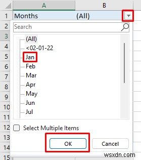 Excel में दिनांक सीमा को कैसे फ़िल्टर करें (5 आसान तरीके)