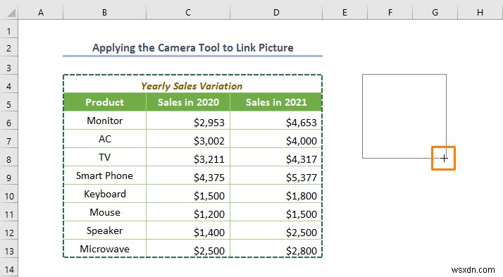 Excel में सेल वैल्यू से पिक्चर को कैसे लिंक करें (4 क्विक मेथड्स)