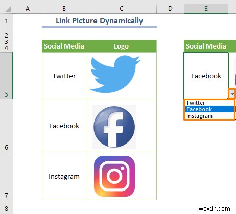 Excel में सेल वैल्यू से पिक्चर को कैसे लिंक करें (4 क्विक मेथड्स)