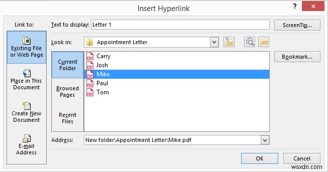 Excel में एकाधिक PDF फ़ाइलों को हाइपरलिंक कैसे करें (3 तरीके)