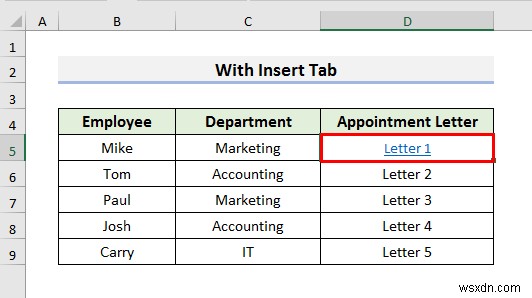 Excel में एकाधिक PDF फ़ाइलों को हाइपरलिंक कैसे करें (3 तरीके)