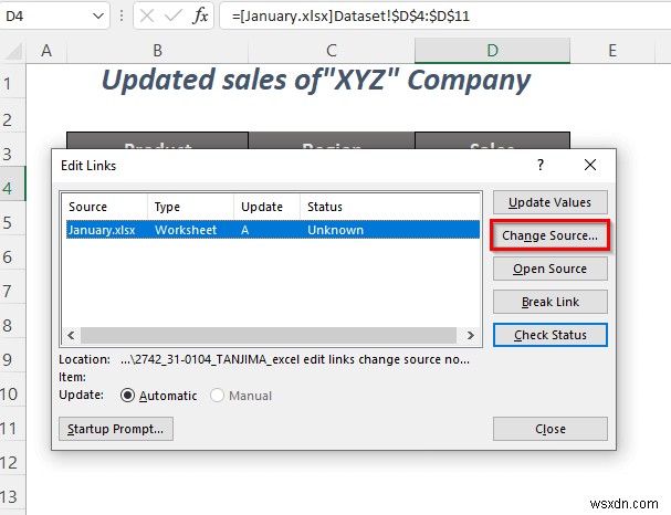[Fix]:एक्सेल एडिट लिंक चेंज सोर्स नॉट वर्किंग