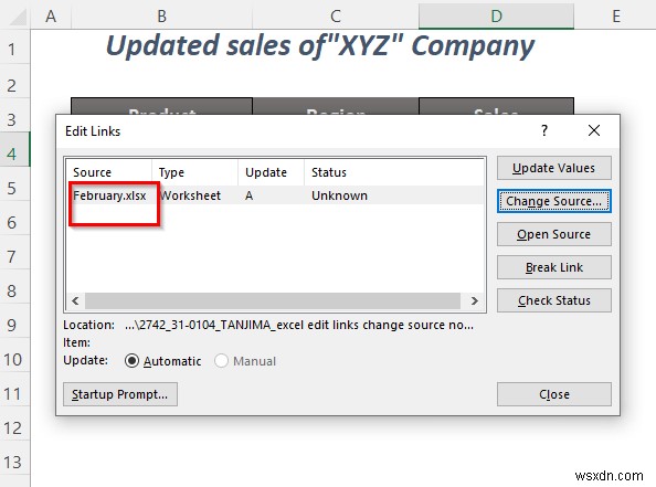 [Fix]:एक्सेल एडिट लिंक चेंज सोर्स नॉट वर्किंग
