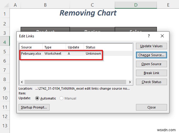 [Fix]:एक्सेल एडिट लिंक चेंज सोर्स नॉट वर्किंग