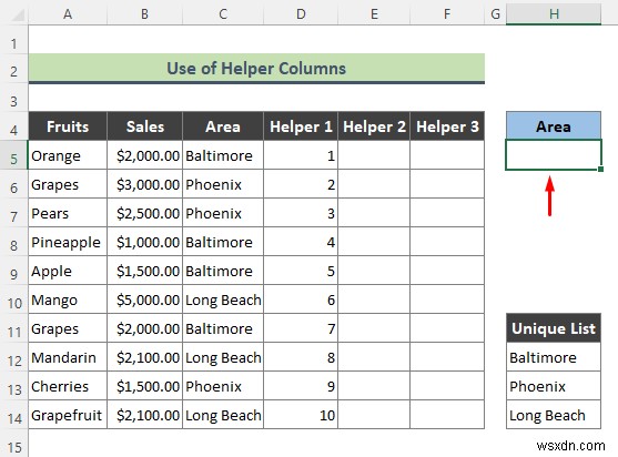 Excel Data Validation Drop Down List with Filter (2 उदाहरण)