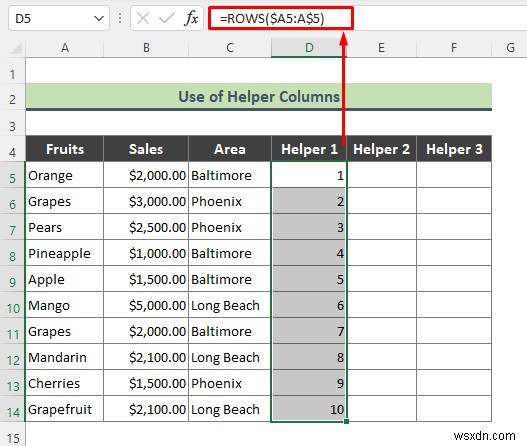 Excel Data Validation Drop Down List with Filter (2 उदाहरण)