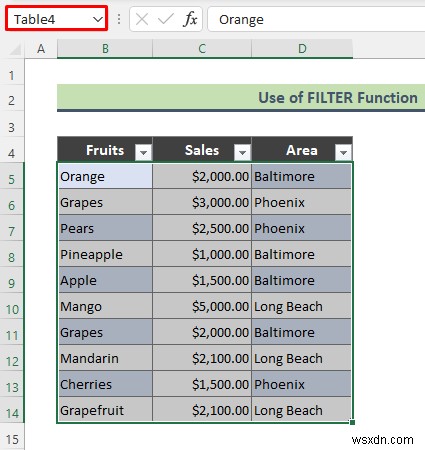 Excel Data Validation Drop Down List with Filter (2 उदाहरण)
