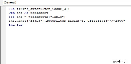 [Fix]:श्रेणी श्रेणी की स्वतः फ़िल्टर विधि विफल (5 समाधान)