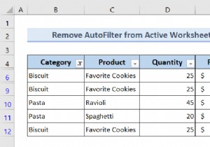 Excel VBA:अगर मौजूद है तो AutoFilter निकालें (7 उदाहरण)