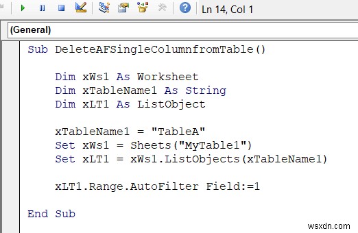 Excel VBA:अगर मौजूद है तो AutoFilter निकालें (7 उदाहरण)