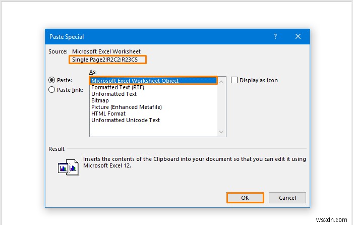 एक्सेल फाइल को वर्ड डॉक्यूमेंट में कैसे मर्ज करें