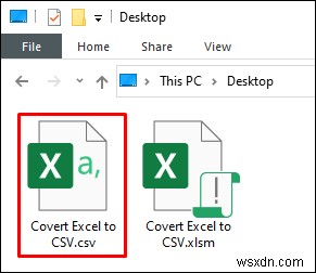 एक्सेल को कॉमा सीमांकित CSV फ़ाइल में बदलें (2 आसान तरीके)