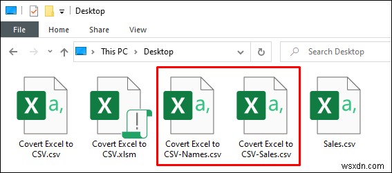 एक्सेल को कॉमा सीमांकित CSV फ़ाइल में बदलें (2 आसान तरीके)