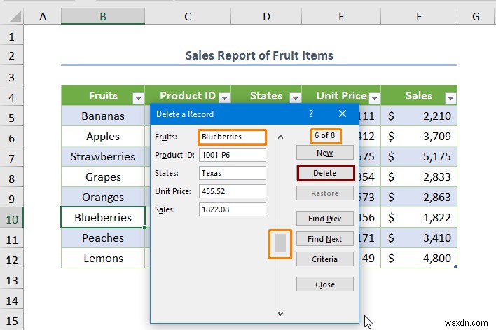 Excel में फॉर्म के साथ डेटाबेस कैसे बनाएं