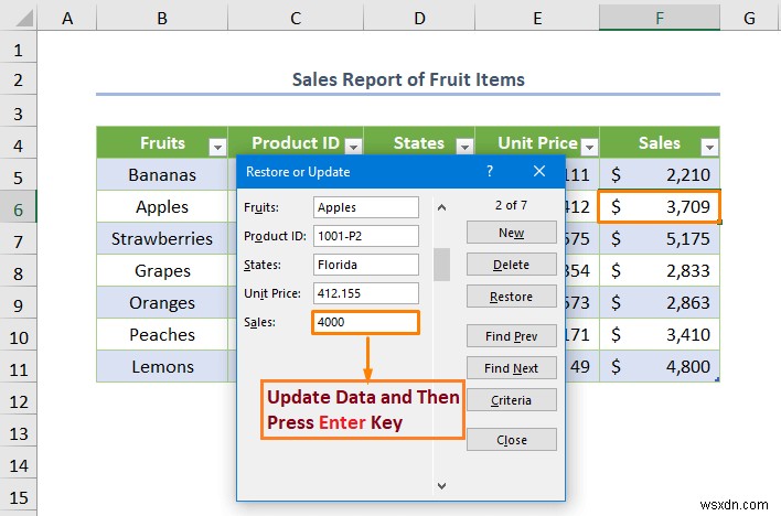 Excel में फॉर्म के साथ डेटाबेस कैसे बनाएं