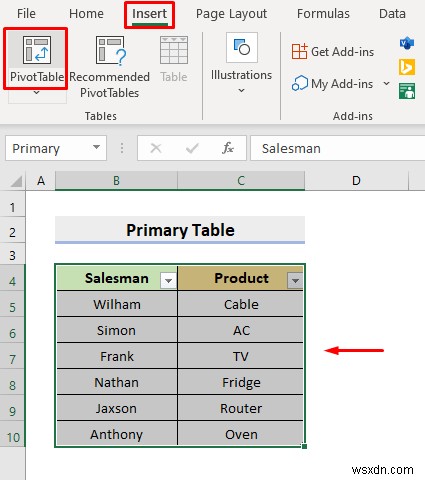 Excel में रिलेशनल डेटाबेस कैसे बनाएं (आसान चरणों के साथ)