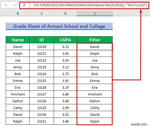 Excel में खोजने योग्य डेटाबेस कैसे बनाएं (2 क्विक ट्रिक्स)