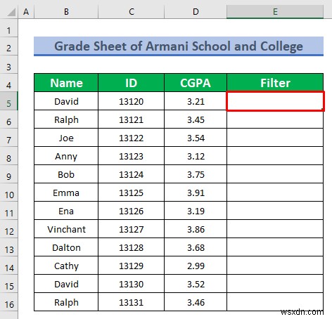 Excel में खोजने योग्य डेटाबेस कैसे बनाएं (2 क्विक ट्रिक्स)