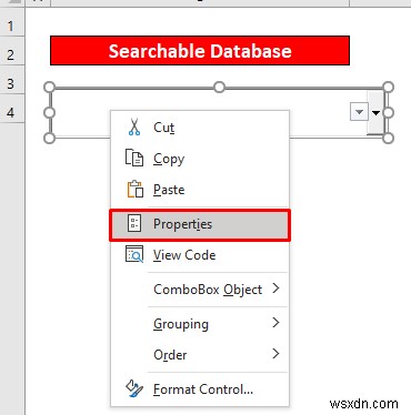 Excel में खोजने योग्य डेटाबेस कैसे बनाएं (2 क्विक ट्रिक्स)