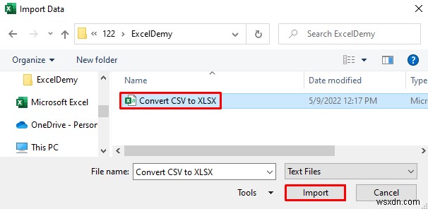 CSV को XLSX में कैसे बदलें (4 त्वरित तरीके)