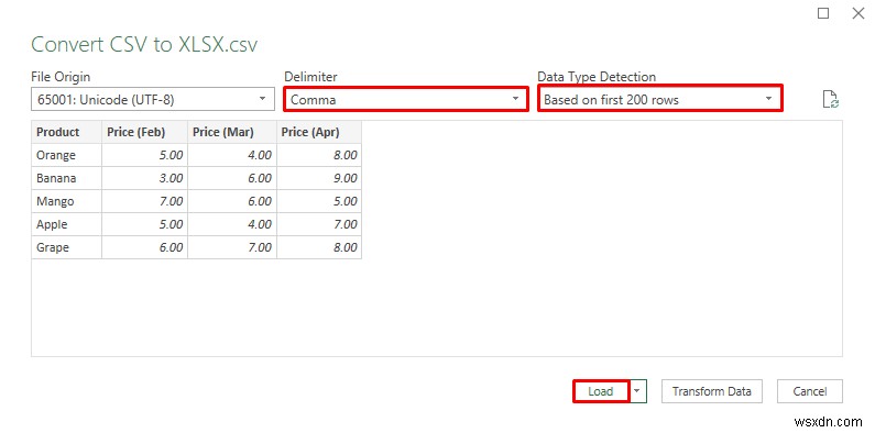 CSV को XLSX में कैसे बदलें (4 त्वरित तरीके)