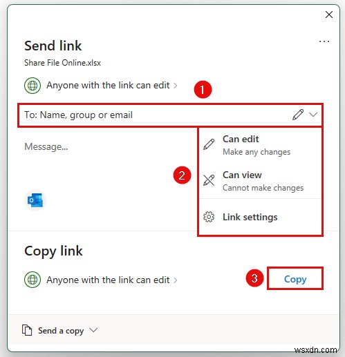 एक्सेल फाइल को ऑनलाइन कैसे शेयर करें (2 आसान तरीके)