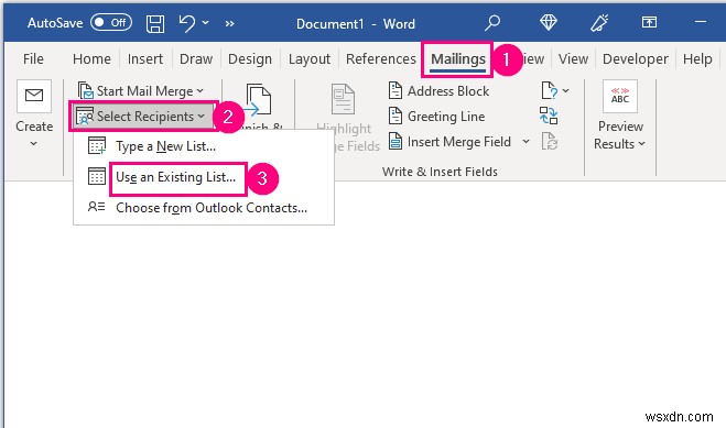 Excel का उपयोग करके आउटलुक से बल्क ईमेल कैसे भेजें (3 तरीके)