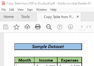 टेबल को PDF से एक्सेल में फ़ॉर्मेटिंग के साथ कॉपी करें (2 प्रभावी तरीके)