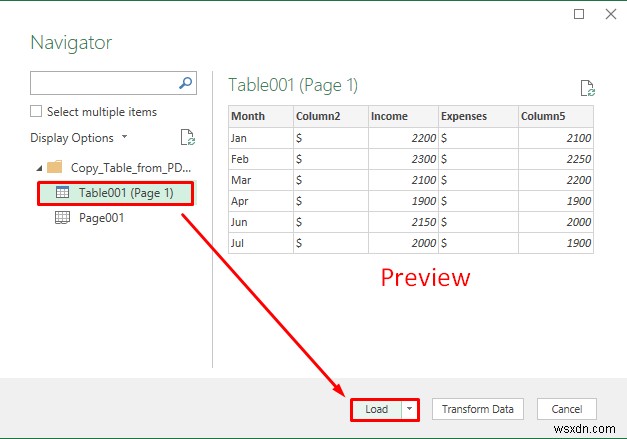 टेबल को PDF से एक्सेल में फ़ॉर्मेटिंग के साथ कॉपी करें (2 प्रभावी तरीके)