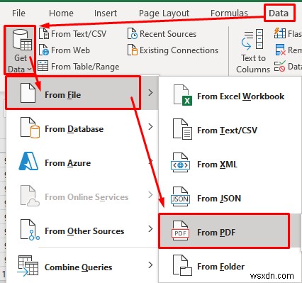 टेबल को PDF से एक्सेल में फ़ॉर्मेटिंग के साथ कॉपी करें (2 प्रभावी तरीके)