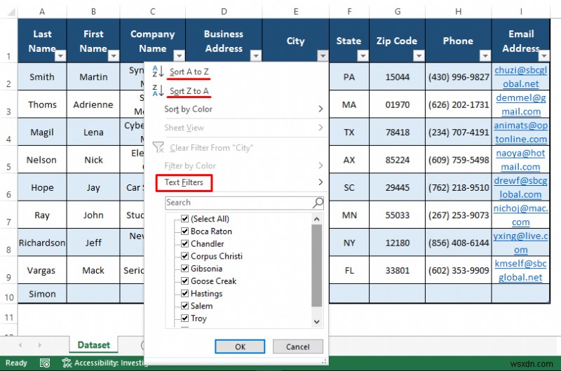 Excel में ग्राहक डेटाबेस कैसे बनाए रखें