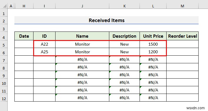 Excel में इन्वेंटरी डेटाबेस कैसे बनाएं (3 आसान तरीके)