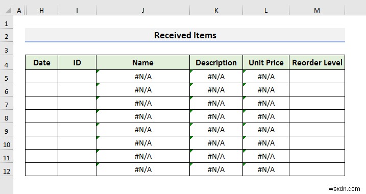 Excel में इन्वेंटरी डेटाबेस कैसे बनाएं (3 आसान तरीके)