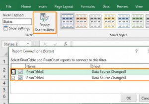 [फिक्स्ड] रिपोर्ट कनेक्शन स्लाइसर सभी पिवट टेबल नहीं दिखा रहा है