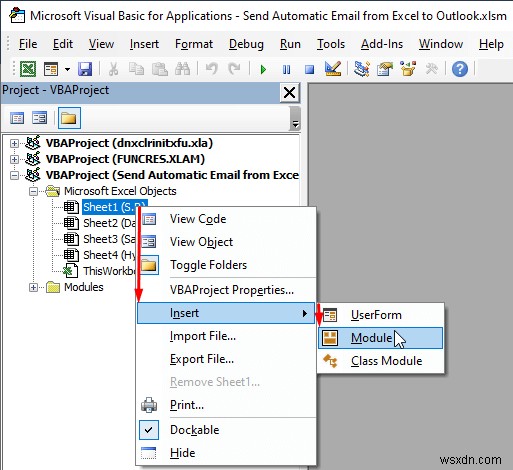 Excel से Outlook को स्वचालित ईमेल कैसे भेजें (4 तरीके)