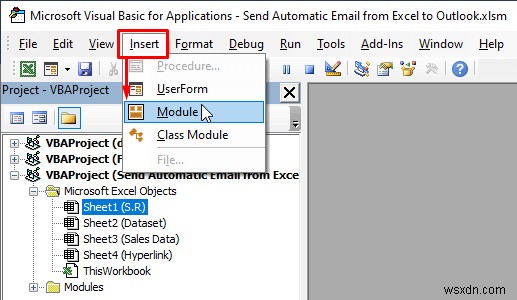 Excel से Outlook को स्वचालित ईमेल कैसे भेजें (4 तरीके)