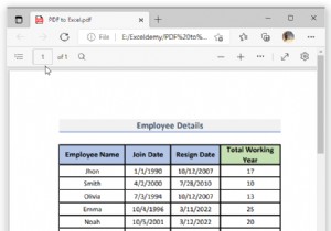 पीडीएफ से एक्सेल टेबल में कॉपी कैसे करें (2 उपयुक्त तरीके)