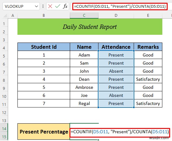 Excel में दैनिक गतिविधि रिपोर्ट कैसे बनाएं (5 आसान उदाहरण)