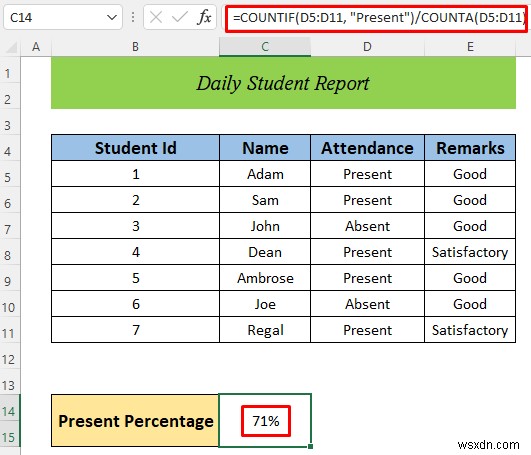 Excel में दैनिक गतिविधि रिपोर्ट कैसे बनाएं (5 आसान उदाहरण)