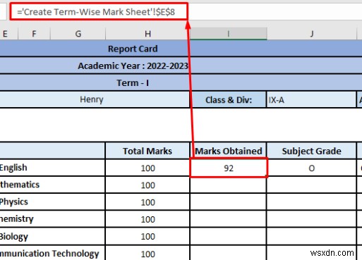 एक्सेल में रिपोर्ट कार्ड कैसे बनाएं (मुफ्त टेम्पलेट डाउनलोड करें)