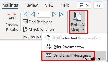 Excel स्प्रेडशीट से एकाधिक ईमेल कैसे भेजें (2 आसान तरीके)