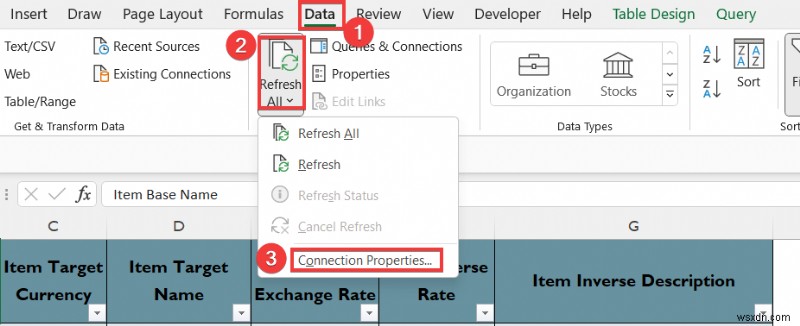 Excel में बैकग्राउंड रिफ्रेश को डिसेबल कैसे करें (2 आसान तरीके)