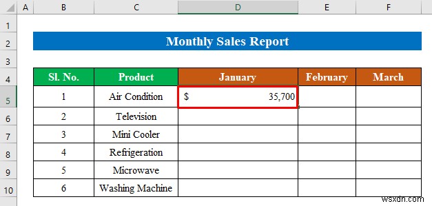 Excel में मासिक बिक्री रिपोर्ट कैसे बनाएं (सरल चरणों के साथ)