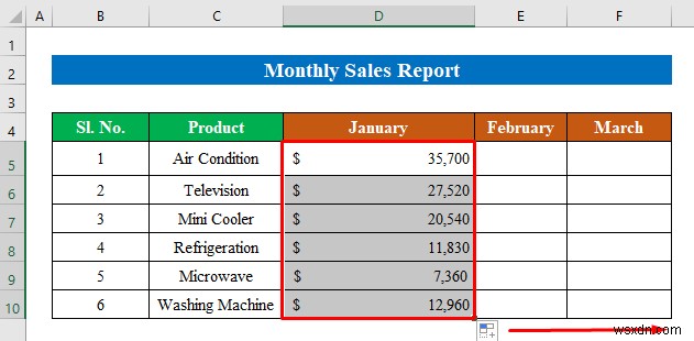 Excel में मासिक बिक्री रिपोर्ट कैसे बनाएं (सरल चरणों के साथ)