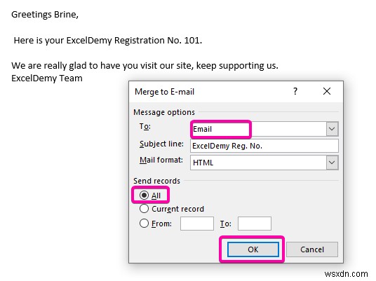 Excel List से ईमेल कैसे भेजें (2 प्रभावी तरीके)