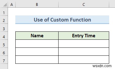 Excel में टाइमस्टैम्प डेटा प्रविष्टियों को स्वचालित रूप से कैसे सम्मिलित करें (5 तरीके)