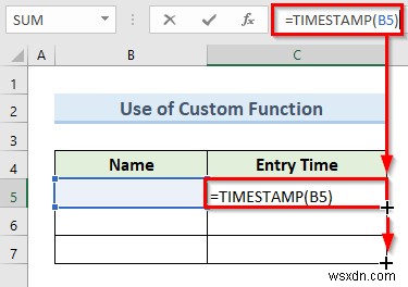 Excel में टाइमस्टैम्प डेटा प्रविष्टियों को स्वचालित रूप से कैसे सम्मिलित करें (5 तरीके)