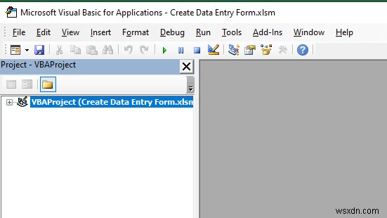 Excel VBA में डेटा एंट्री फॉर्म कैसे बनाएं (आसान चरणों के साथ)