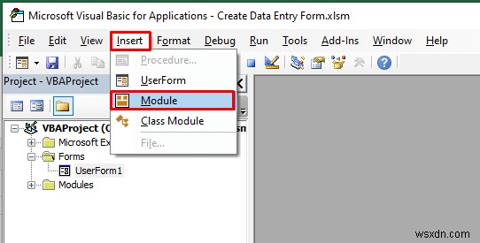 Excel VBA में डेटा एंट्री फॉर्म कैसे बनाएं (आसान चरणों के साथ)