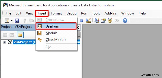 Excel VBA में डेटा एंट्री फॉर्म कैसे बनाएं (आसान चरणों के साथ)